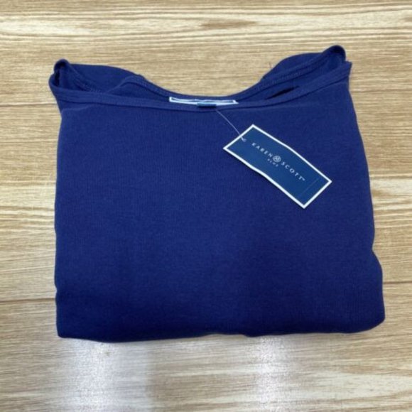 Karen Scott Womens Plus Size Blouse - Picture 2 of 14